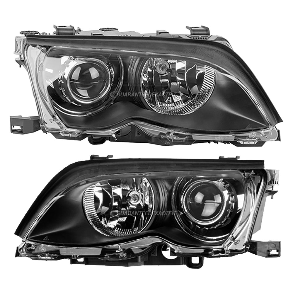 
 Bmw 330i Headlight Assembly Pair 