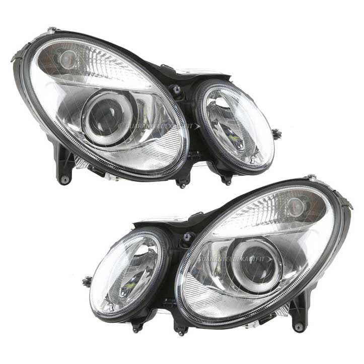 Mercedes Benz Headlight Assembly Pair