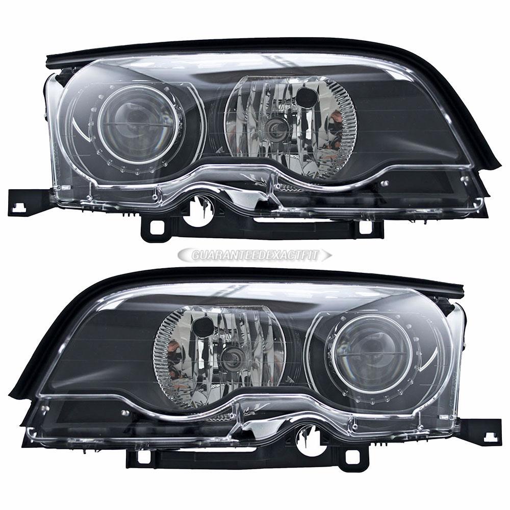 
 Bmw 330ci Headlight Assembly Pair 