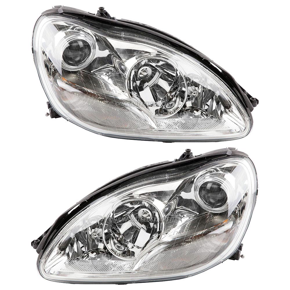 Mercedes Benz S65 AMG Headlight Assembly Pair