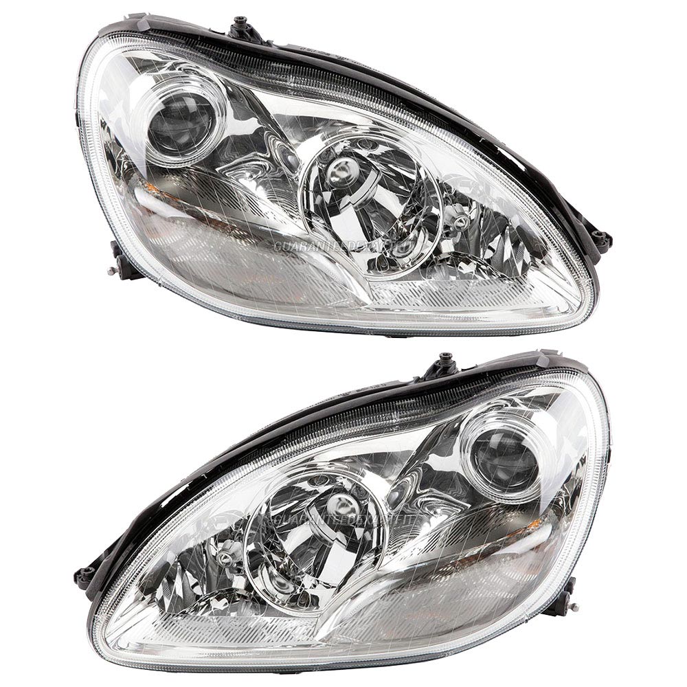 2006 Mercedes Benz S65 AMG Headlight Assembly Pair 