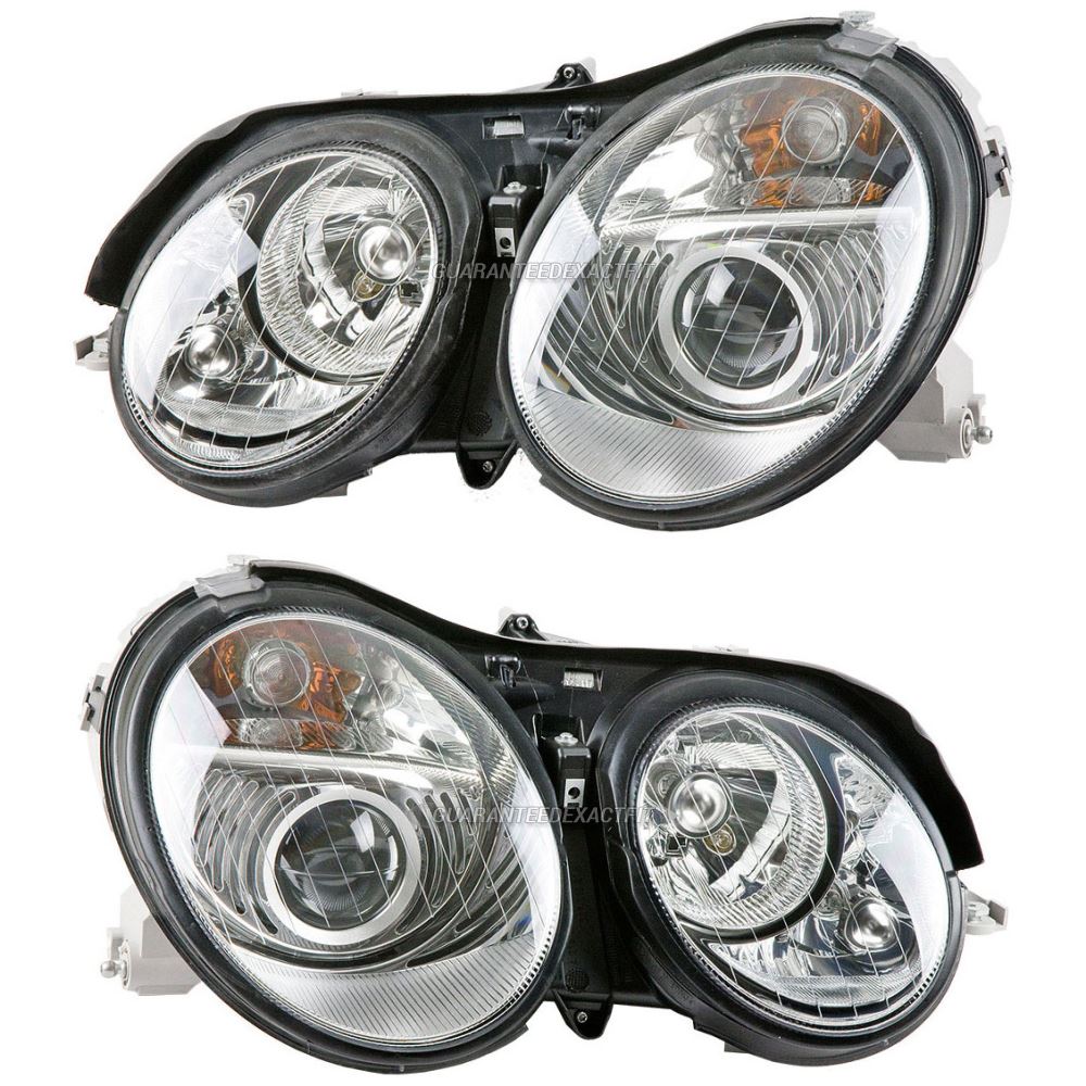  Mercedes Benz CL65 AMG Headlight Assembly Pair 