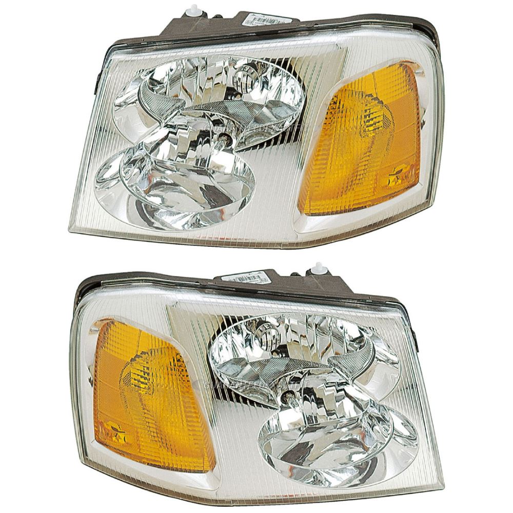 Gmc envoy xl headlight assembly pair