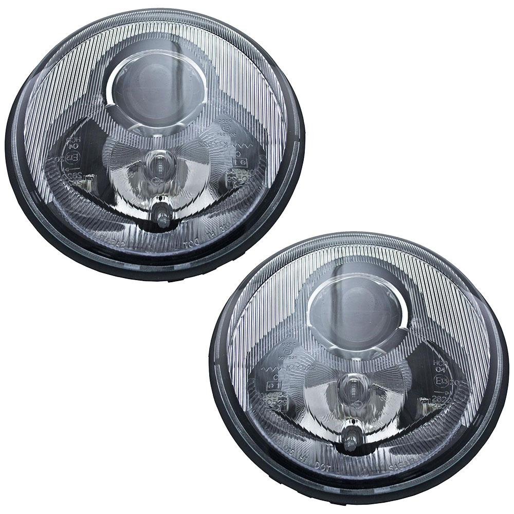 1996 Porsche 911 Headlight Assembly Pair