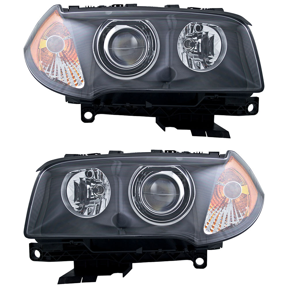 Bmw x3 headlight assembly pair