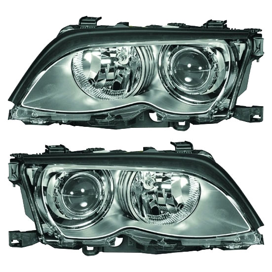 2001 Bmw 330xi Headlight Assembly Pair