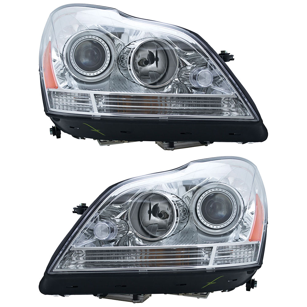 2012 Mercedes Benz gl450 headlight assembly pair 