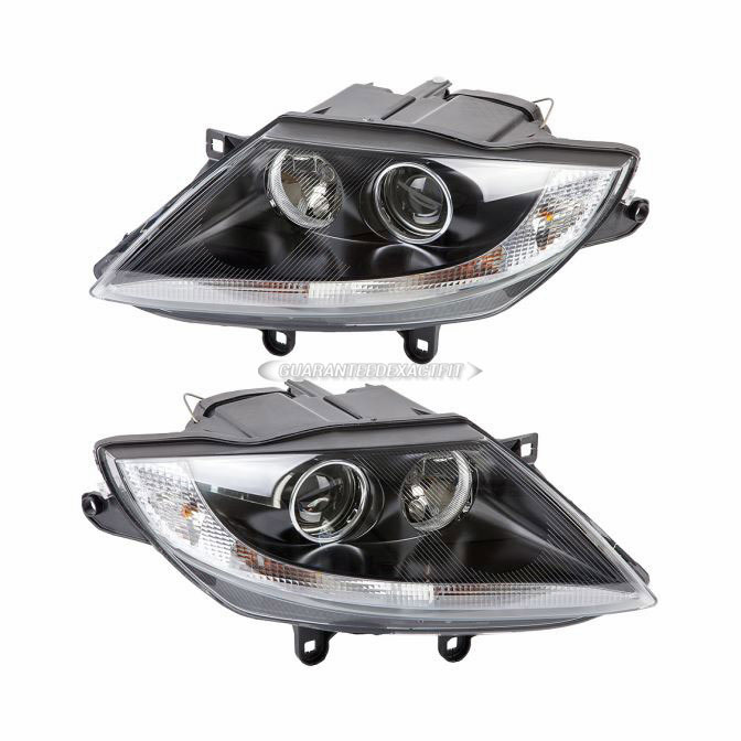 Bmw z4 headlight assembly pair