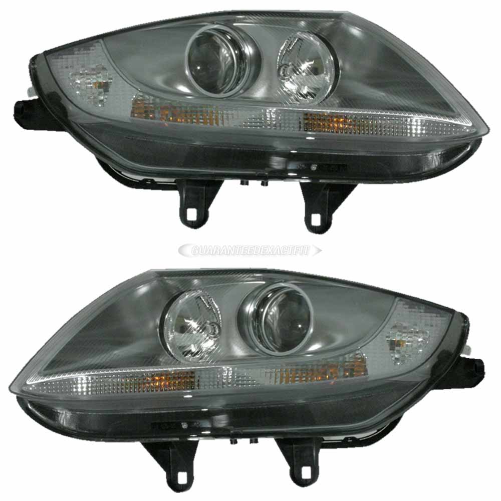 2007 Bmw Z4 Headlight Assembly Pair