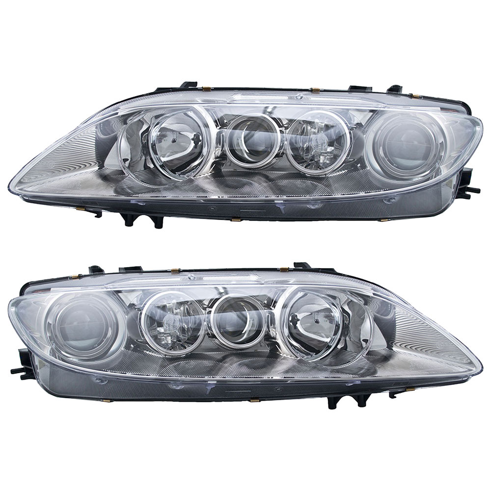 
 Mazda 6 Headlight Assembly Pair 