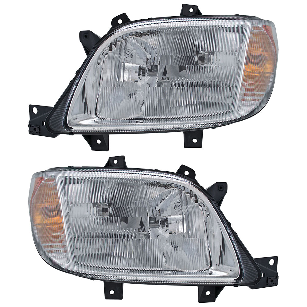 2003 Freightliner All Truck Models Headlight Assembly Pair