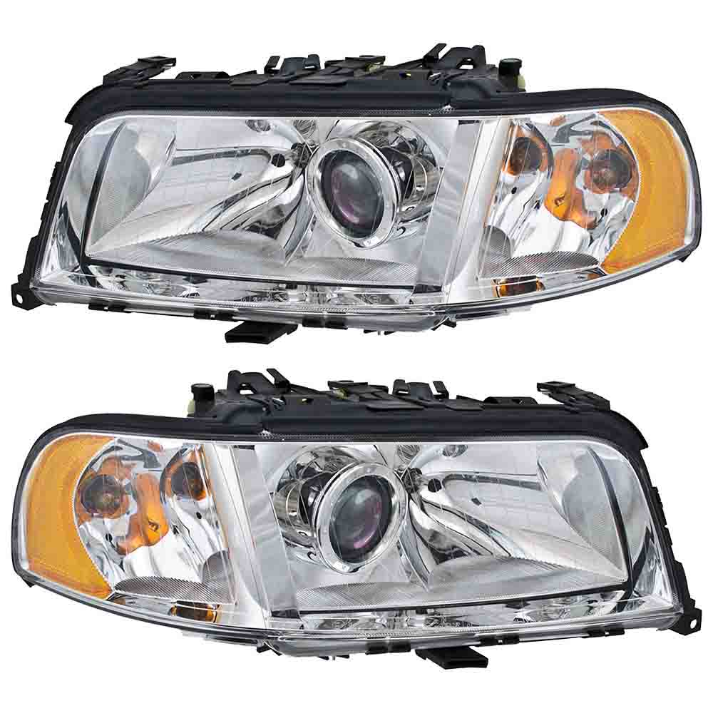 2019 Audi a8 quattro headlight assembly pair 