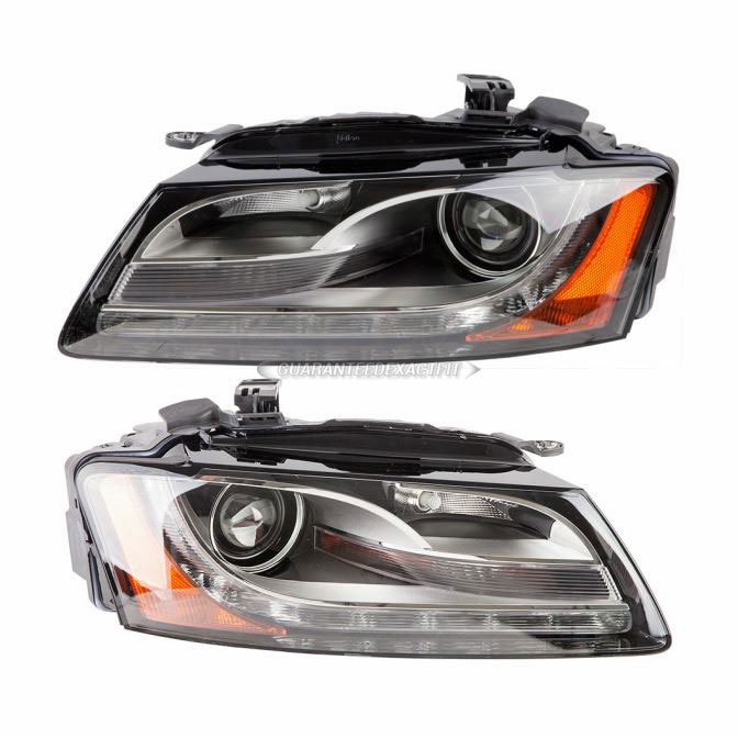 2011 Audi S5 Headlight Assembly Pair
