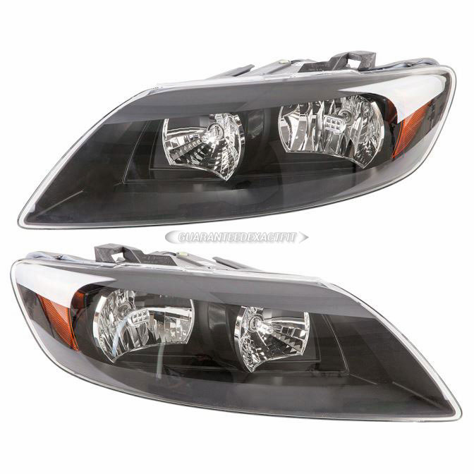 2012 Audi Q7 Headlight Assembly Pair