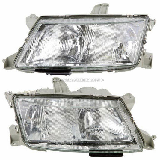 2000 Saab 9-5 Headlight Assembly Pair