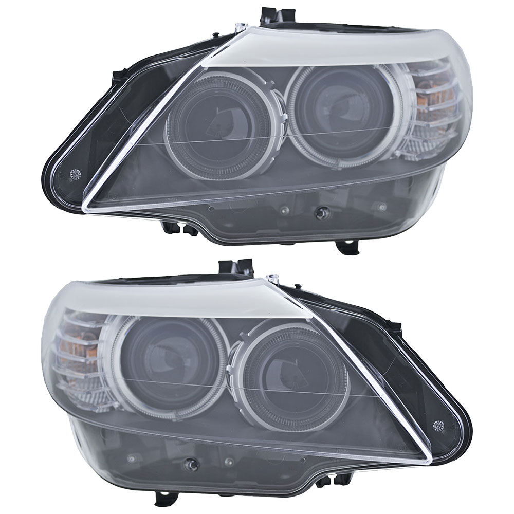 2012 Bmw Z4 Headlight Assembly Pair