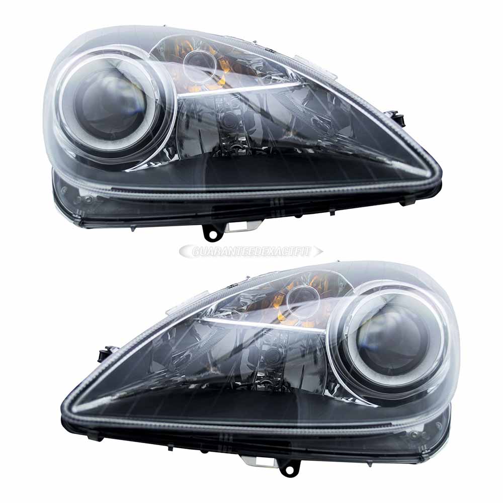 2007 Mercedes Benz SLK280 Headlight Assembly Pair