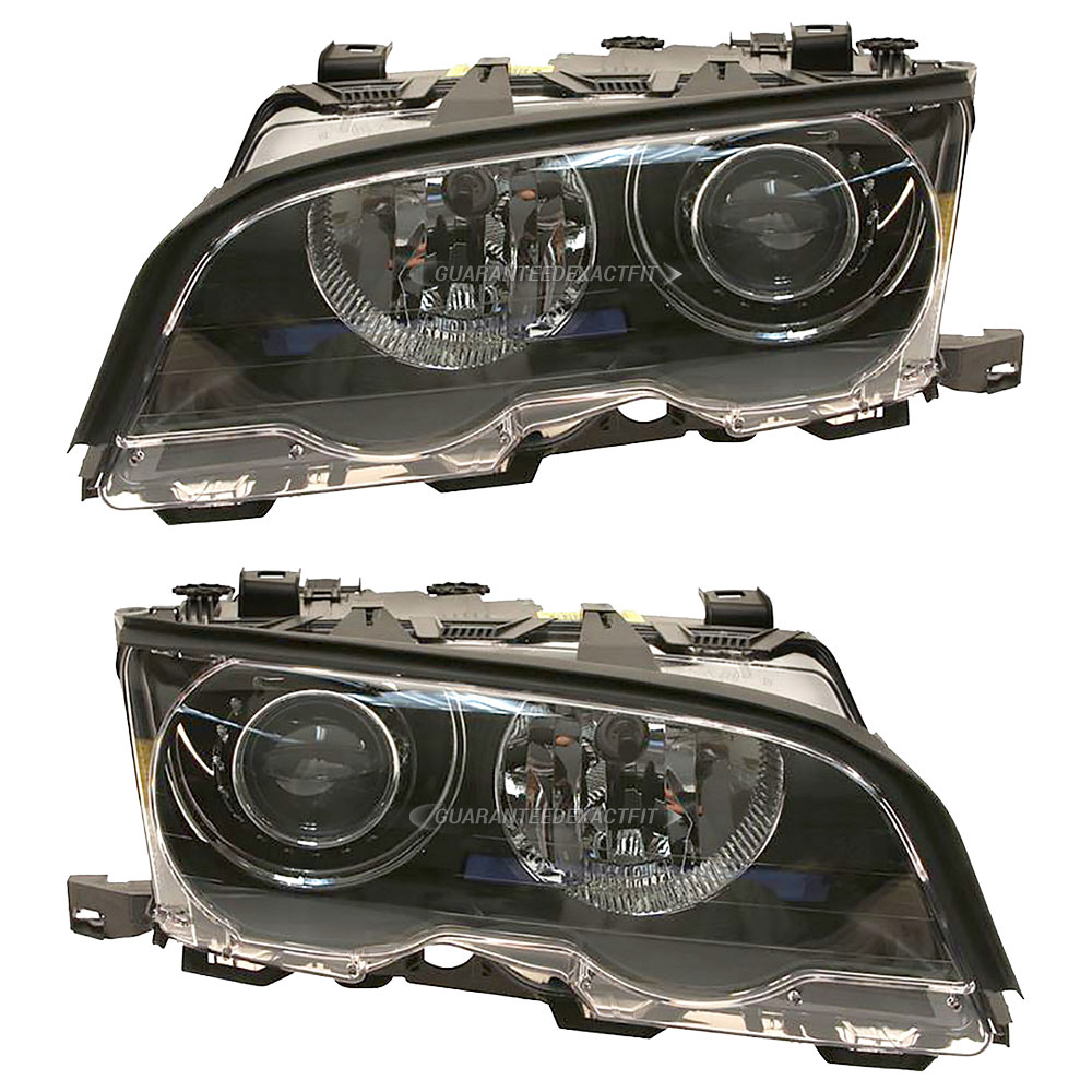 BMW 325Ci Headlight Assembly Pair
