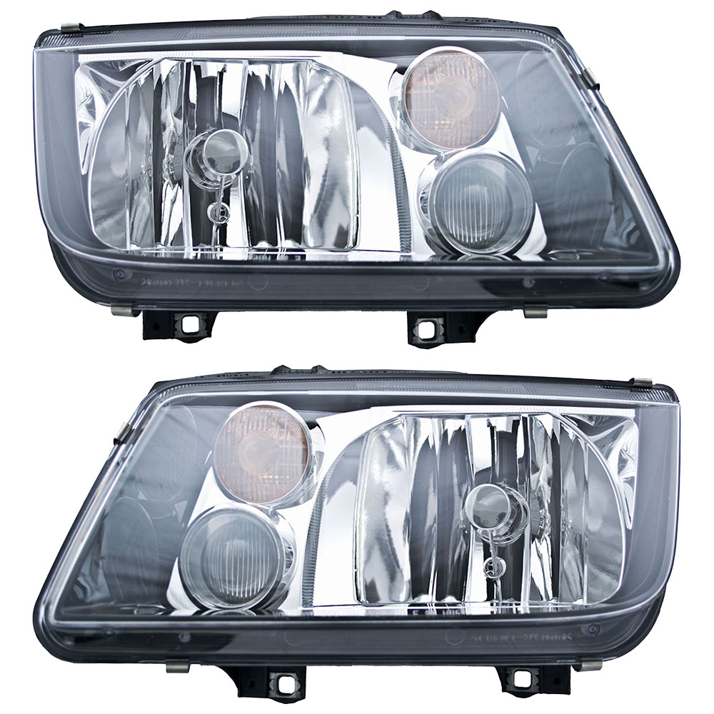 2002 Volkswagen Jetta Headlight Embly Pair 2002 Volkswagen Jetta Headlight Embly Pair