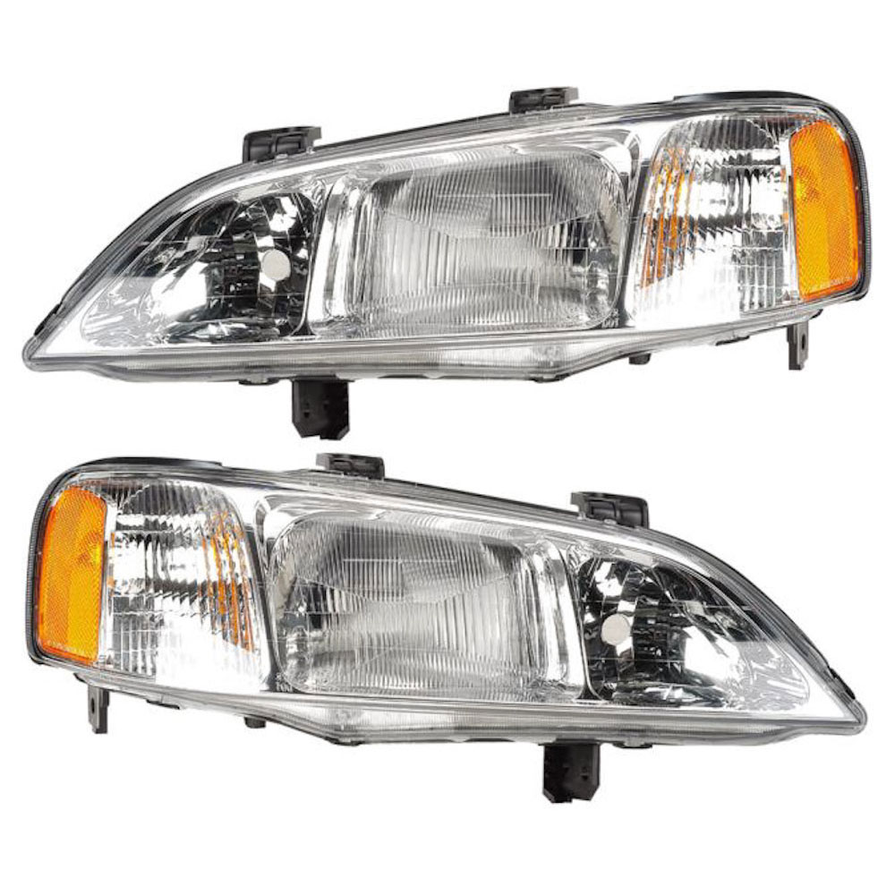 Acura tl headlight assembly pair