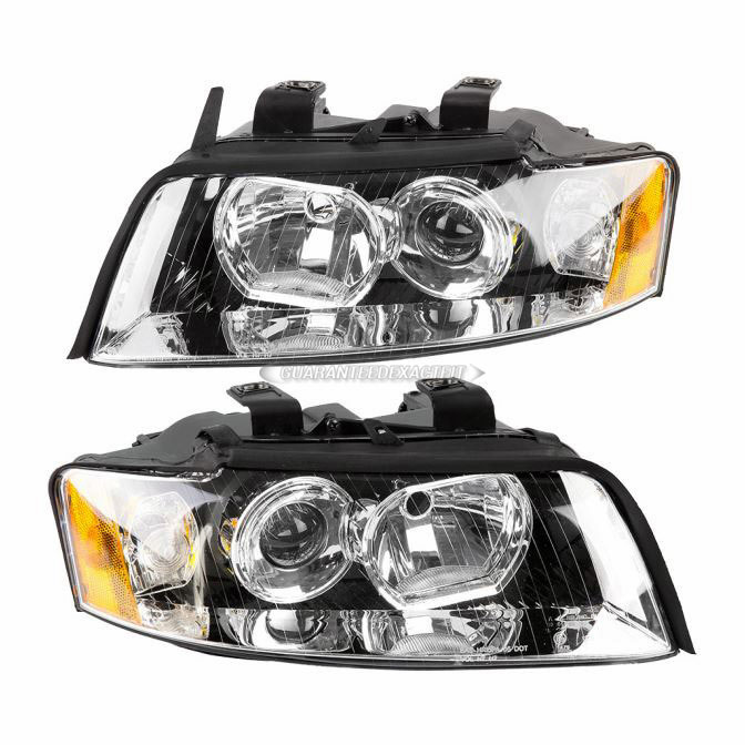 Audi S4 Headlight Assembly Pair