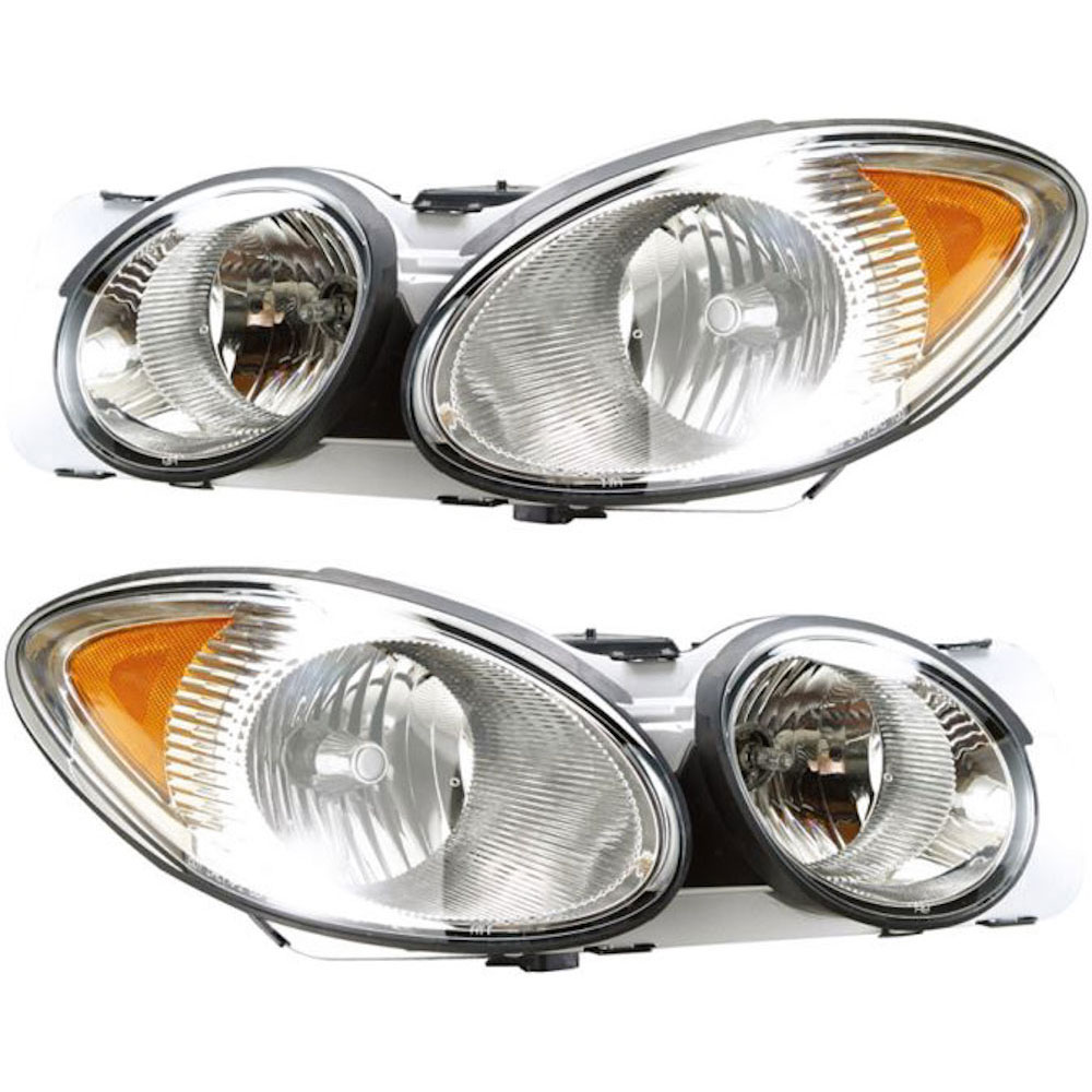 Buick lacrosse headlight assembly pair 