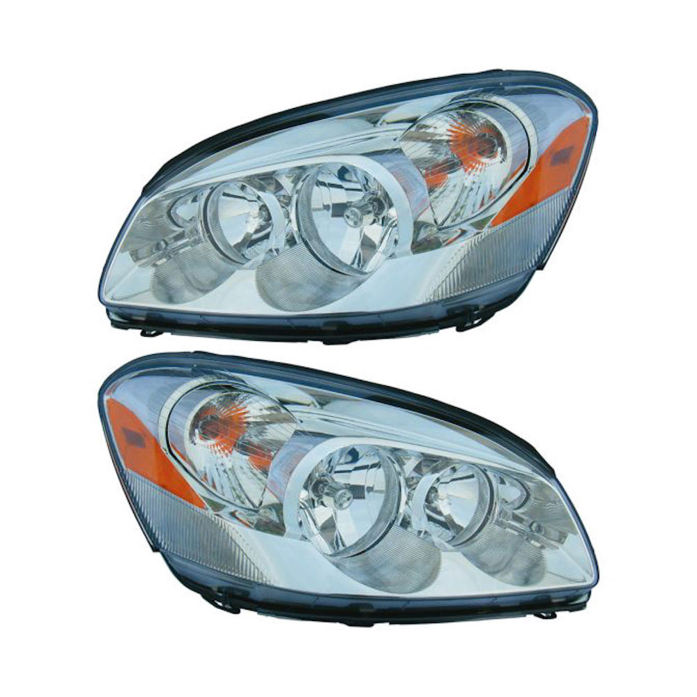 Buick lucerne headlight assembly pair