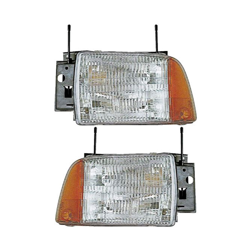Chevrolet Blazer S-10 Headlight Assembly Pair