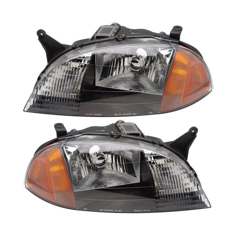 Chevrolet Metro Headlight Assembly Pair