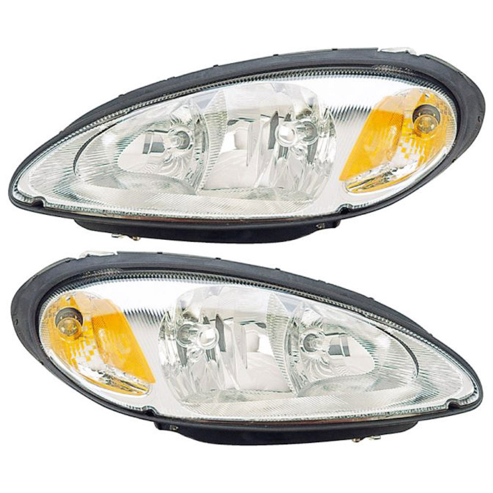Chrysler Pt Cruiser Headlight Embly Pair Parts View Online Part Chrysler Pt Cruiser Headlight Embly Pair