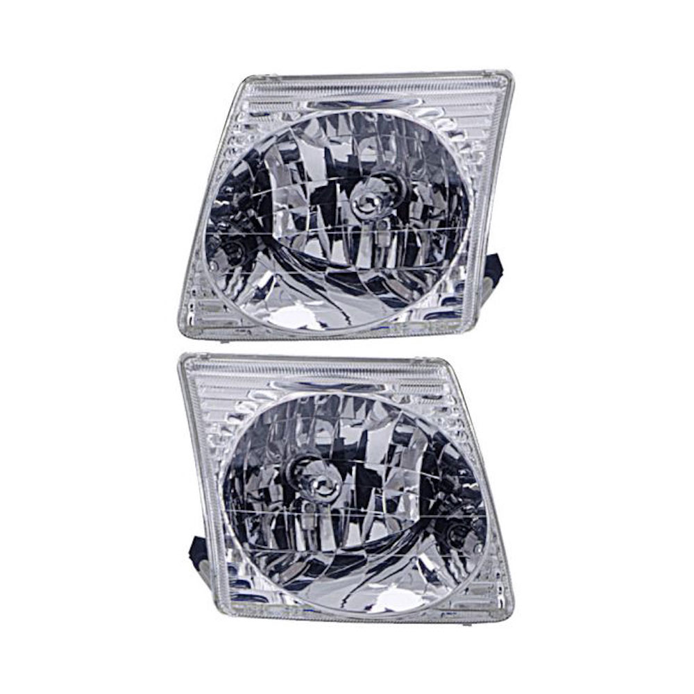 2004 Ford Explorer Sport Trac Headlight Assembly Pair Parts & More