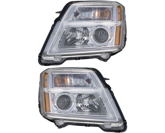 Gmc terrain headlight assembly pair