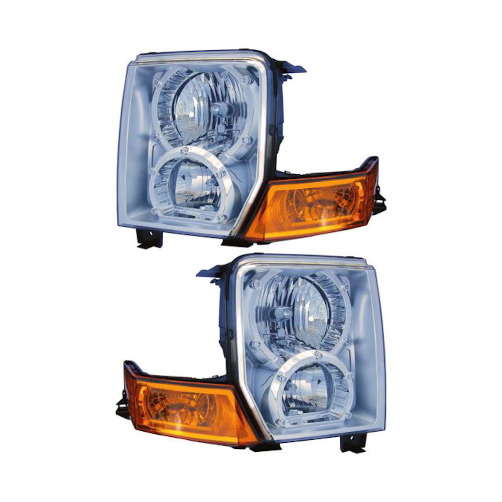 Jeep Commander Headlight Assembly Pair