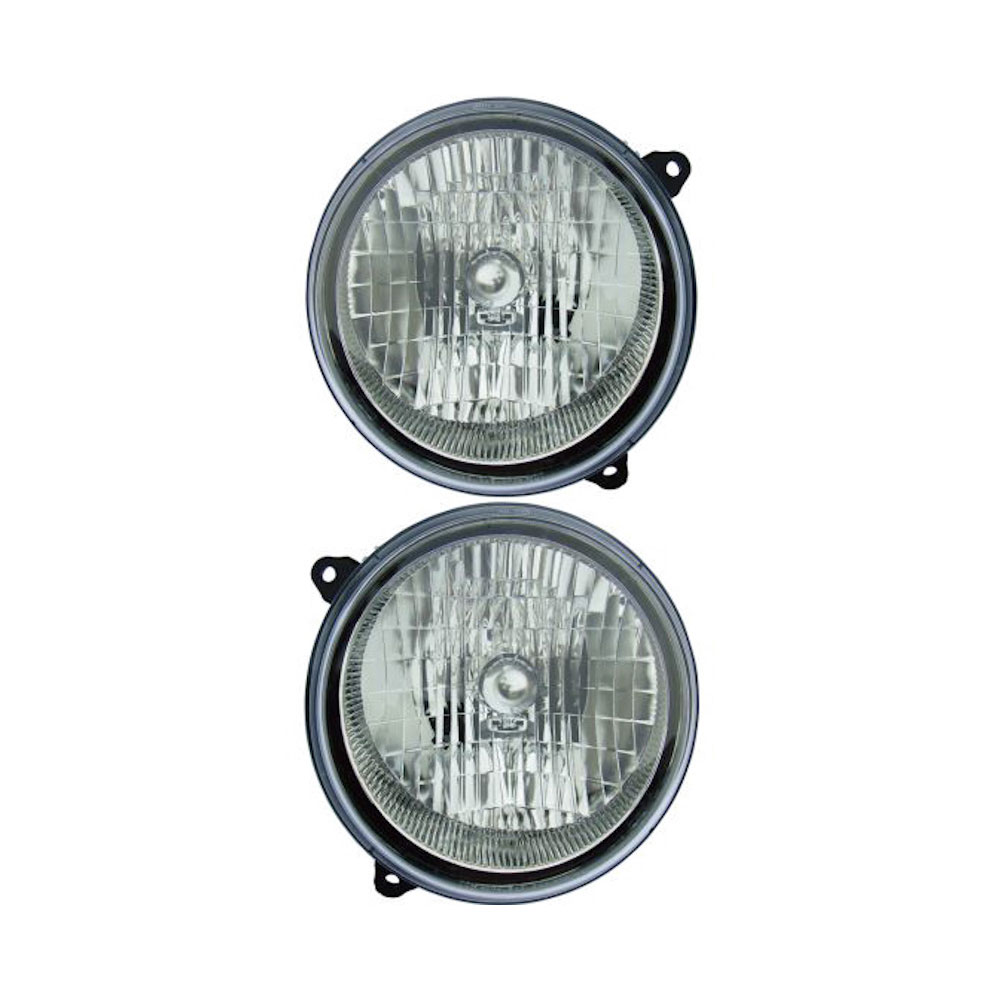 Jeep Liberty Headlight Assembly Pair Oem & Aftermarket Replacement Parts