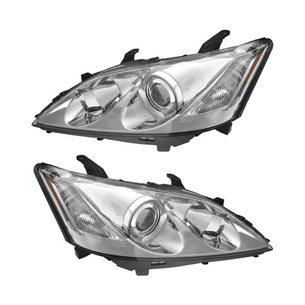 Pair New Left Right Headlight Assembly For Lexus ES350 2007 2008 2009