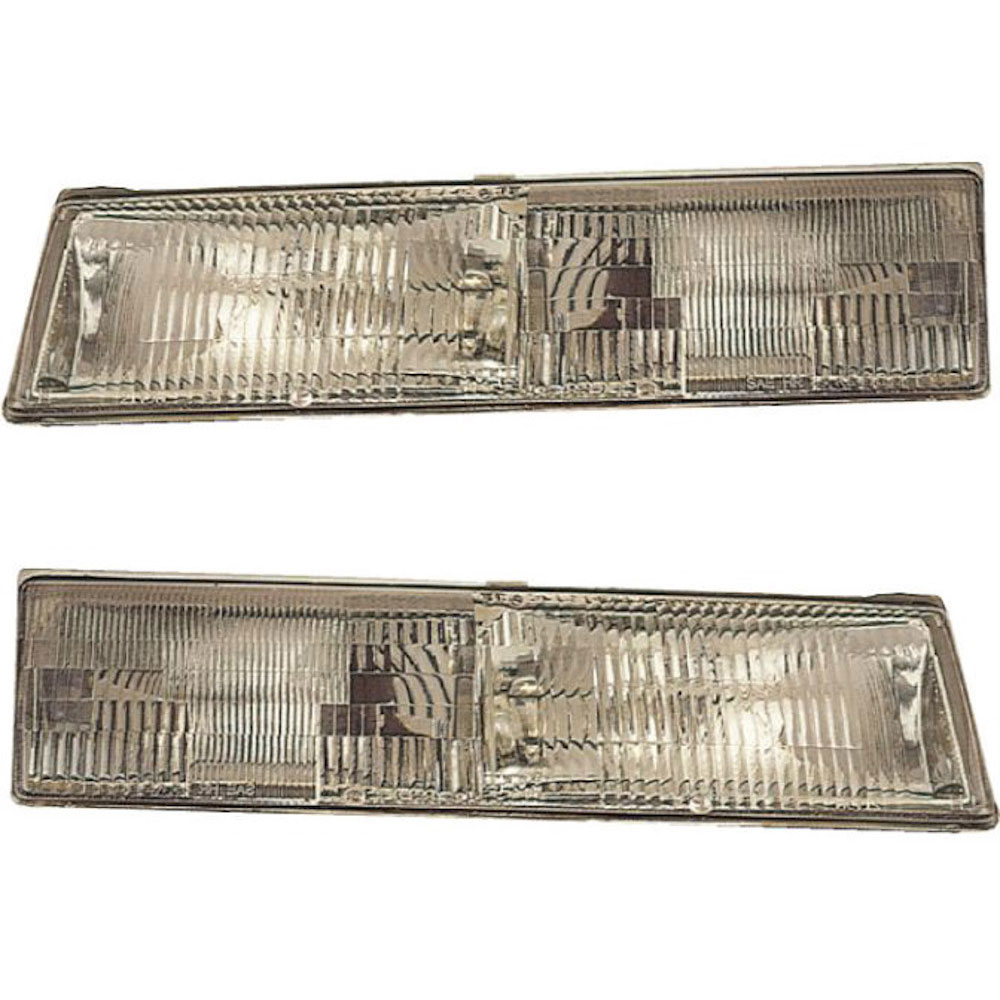 Mercury Grand Marquis Headlight Assembly Pair Parts View