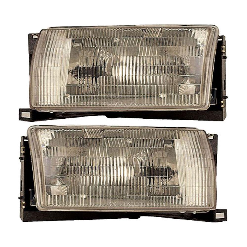 Nissan Quest Headlight Assembly Pair Oem & Aftermarket Replacement Parts