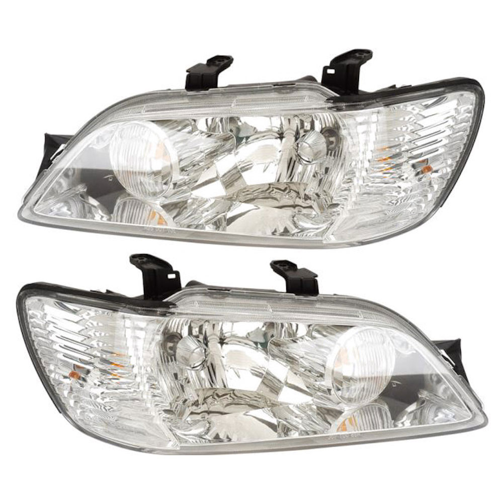 Mitsubishi Lancer Headlight Assembly Pair Oem & Aftermarket