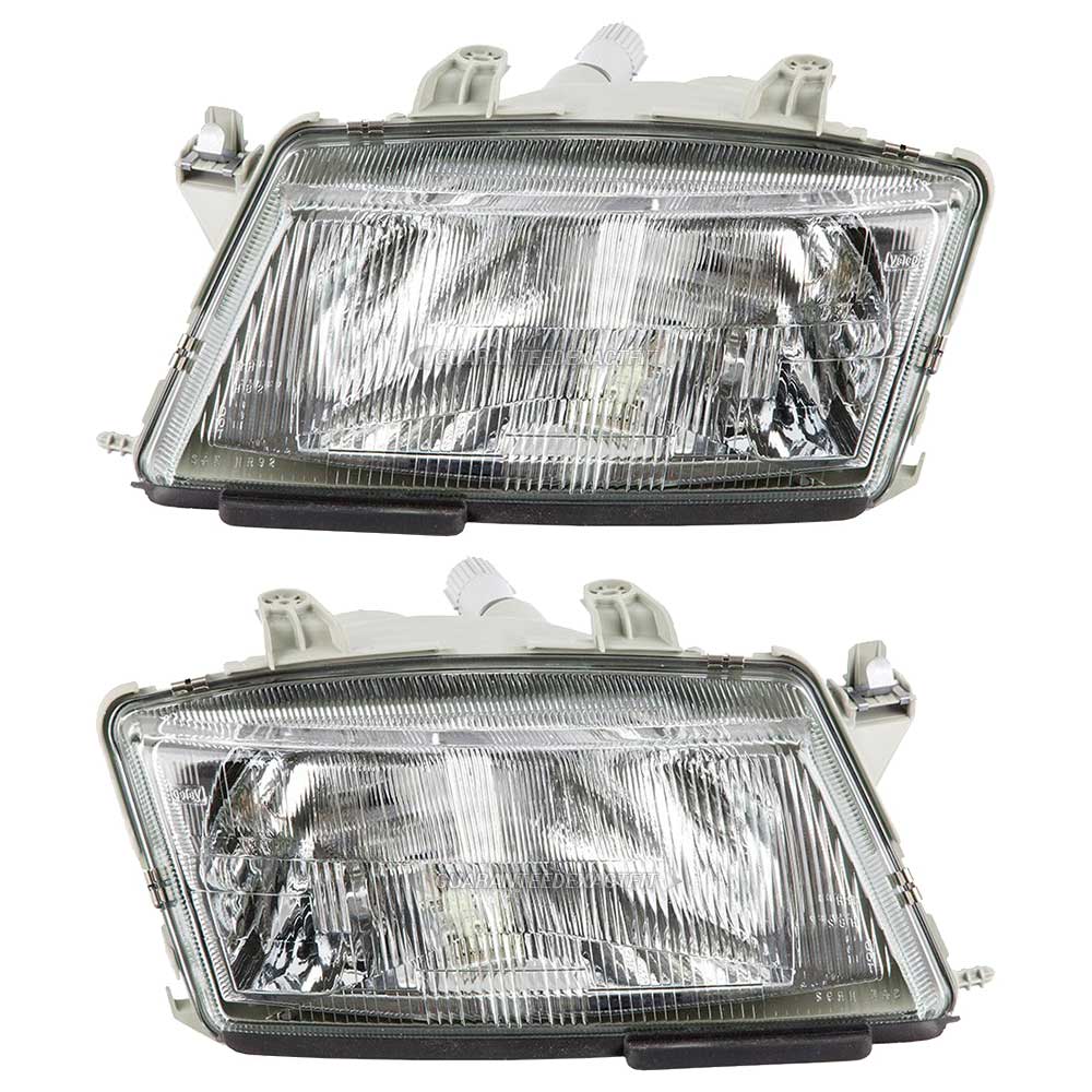 1999 Saab 9-3 Headlight Assembly Pair
