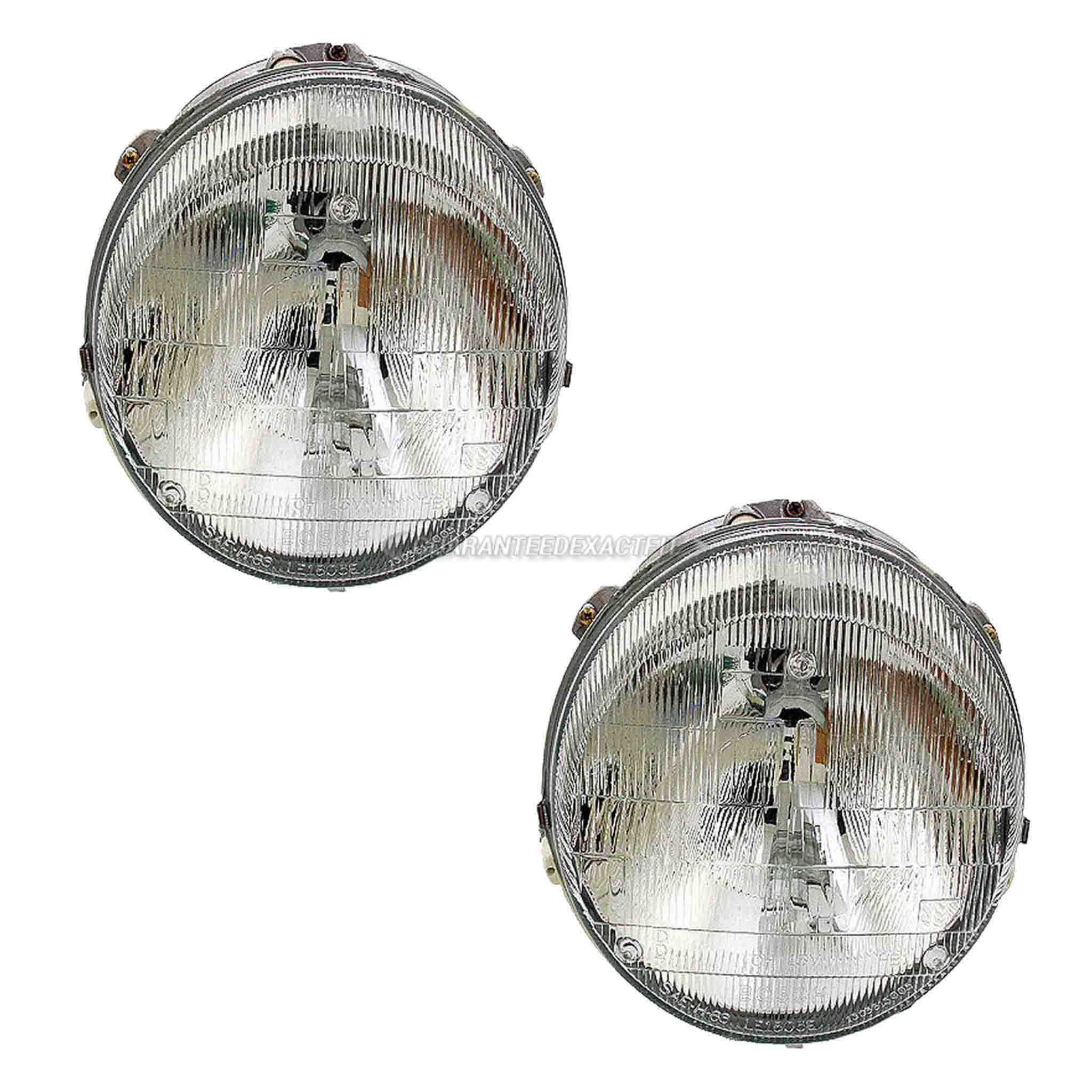 1987 Porsche 911 Headlight Assembly Pair