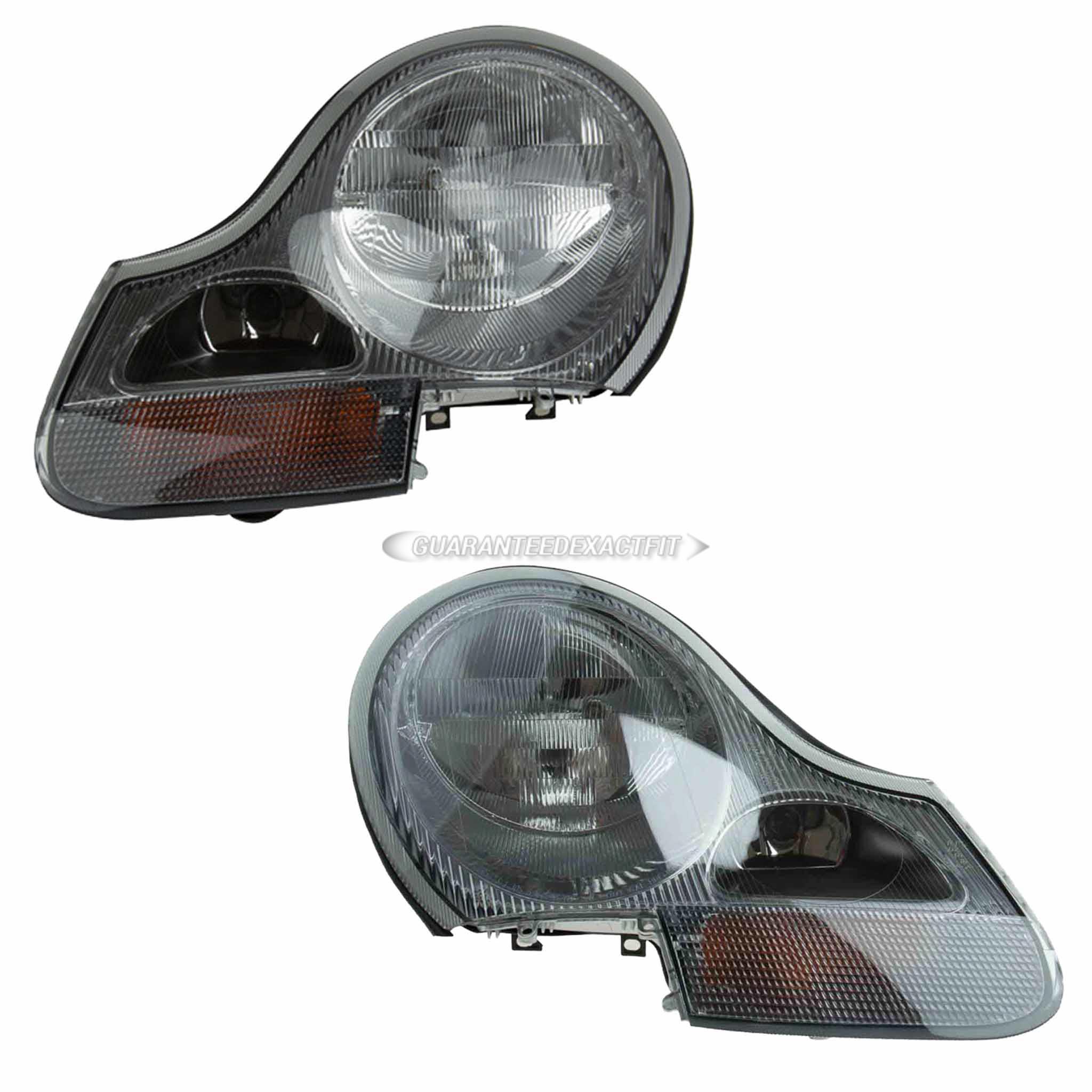 2003 Porsche Boxster Headlight Assembly Pair