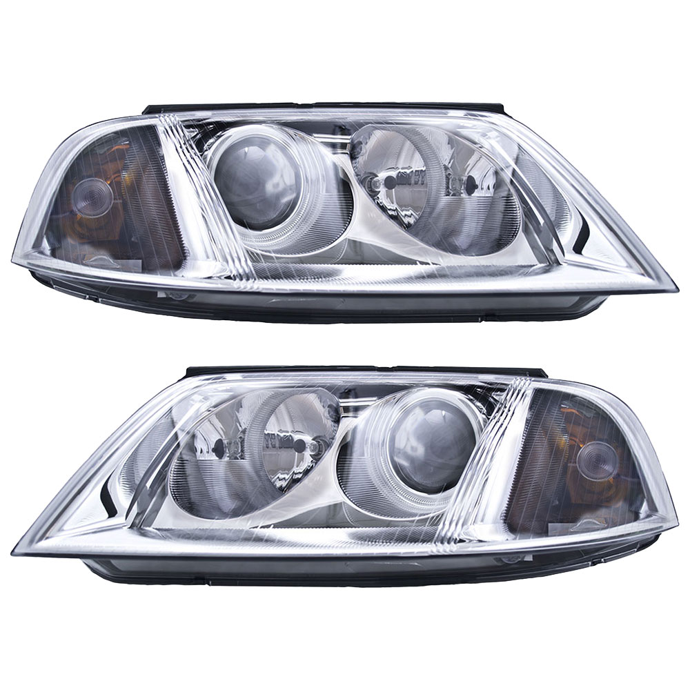 2003 Volkswagen Passat Headlight Assembly Pair