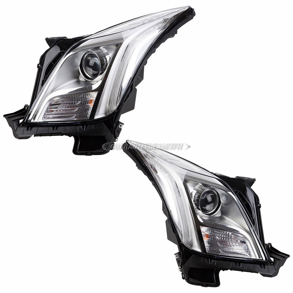 2015 Cadillac XTS Headlight Assembly Pair