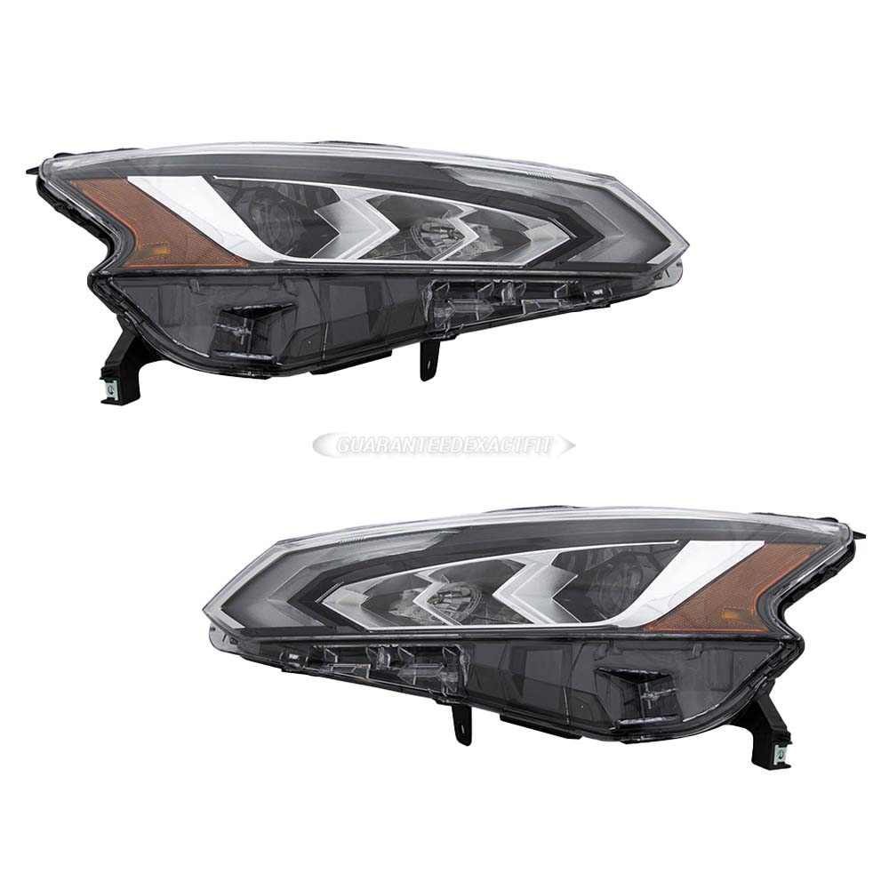 2019 Nissan Altima Headlight Assembly Pair
