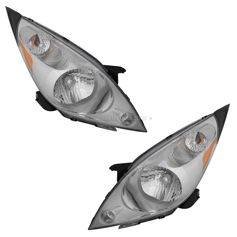 2014 Chevrolet Spark Headlight Assembly Pair
