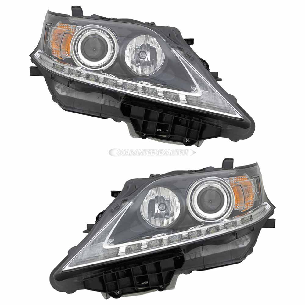 2015 Lexus RX350 Headlight Assembly Pair