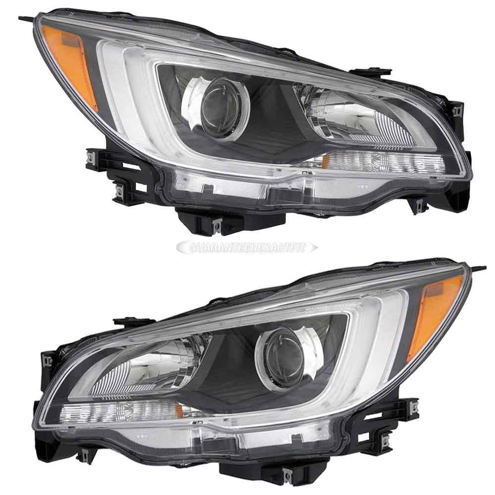 2017 Subaru Outback Headlight Assembly Pair
