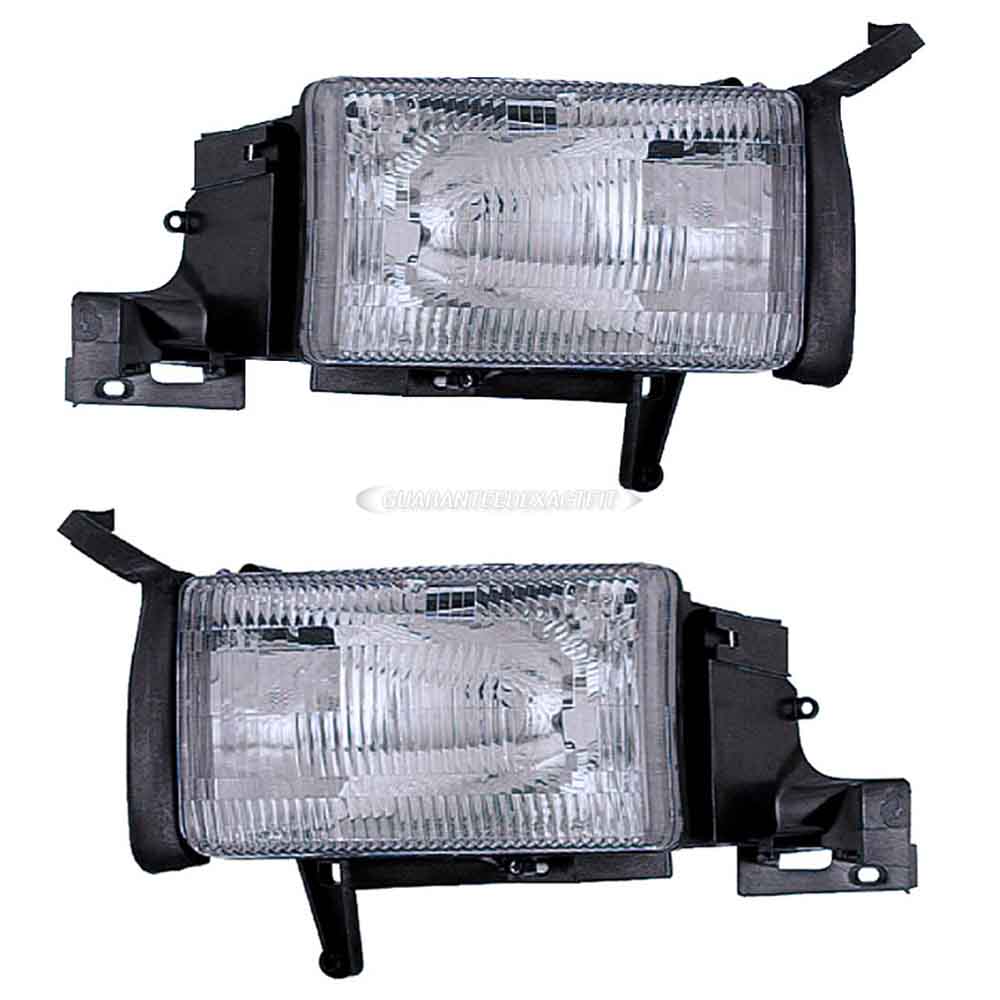 1995 Dodge Ram Trucks Headlight Assembly Pair