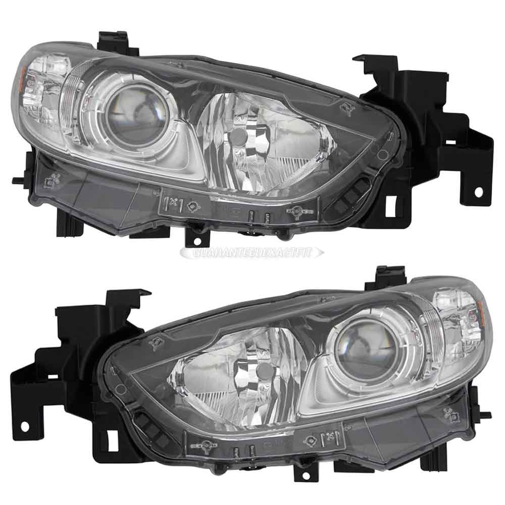 2016 Mazda 6 Headlight Assembly Pair
