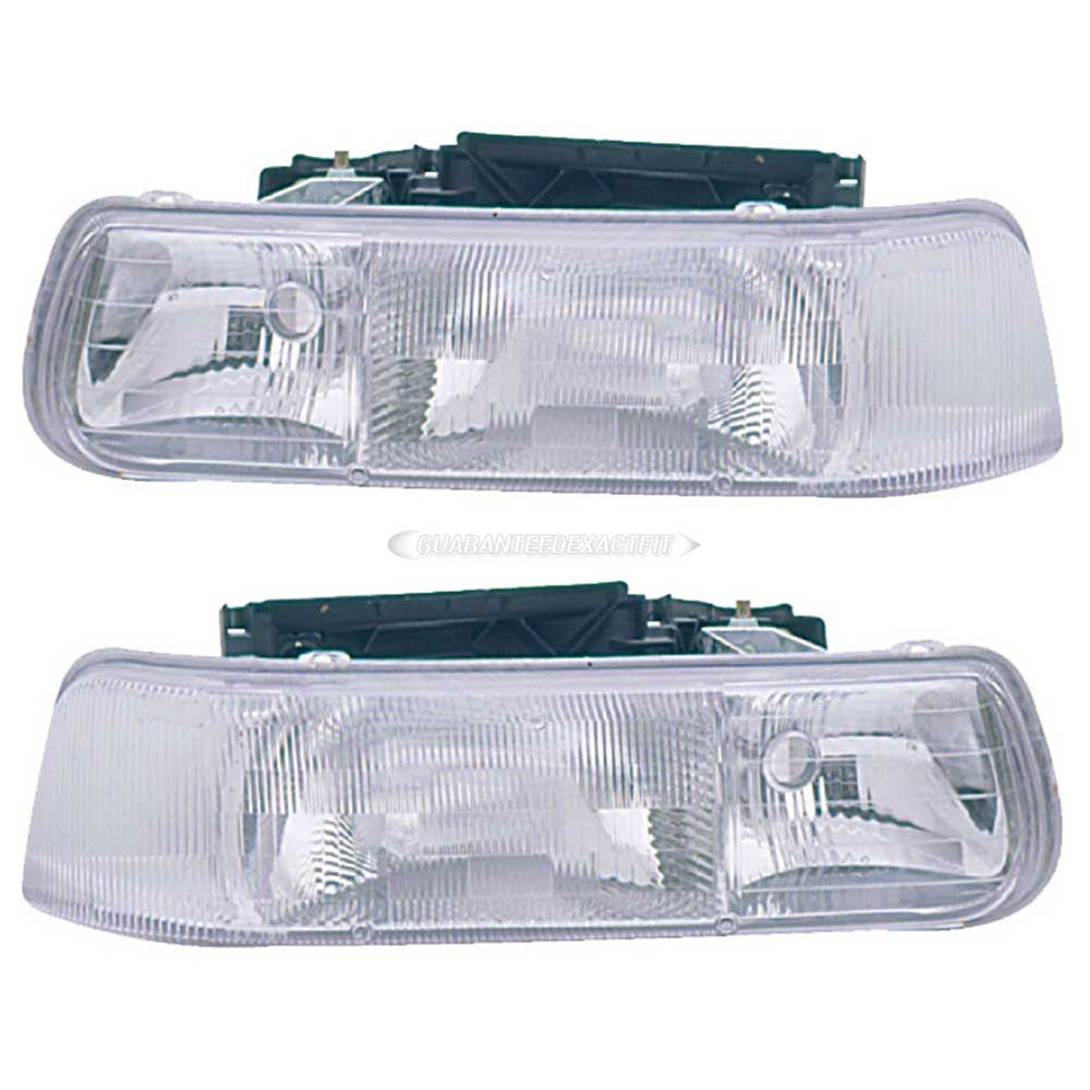 
 Chevrolet silverado headlight assembly pair 